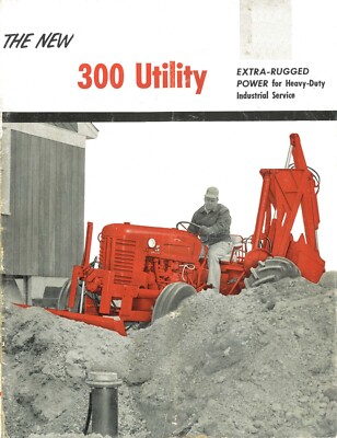 The New International 300 Utility Tractor & Implement Brochure Extra Rugged HD