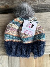 Hand Knitted Unisex Beanie Winter Hat