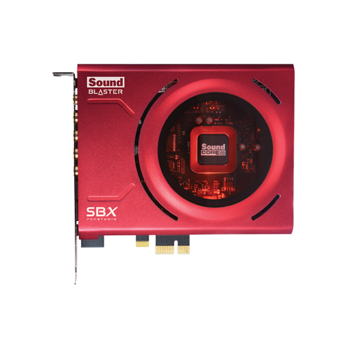 Creative Sound Blaster ZX 116db PCIe Gaming Card With High