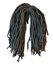 Wool Strips Rug Hooking STEEL GRAY 1219, 18" long 6 Cut 100 ct. Dorr Mill