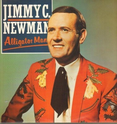 Jimmy C. Newman Alligator Man Charly Records Vinyl LP