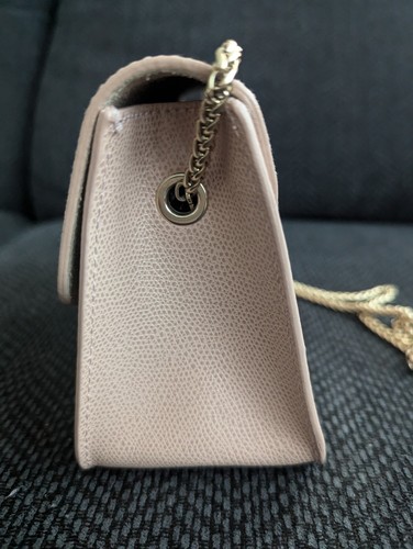 FURLA METROPOLIS MINI Moonstone/Light Pink/Nude Leather Crossbody Bag - Picture 7 of 11