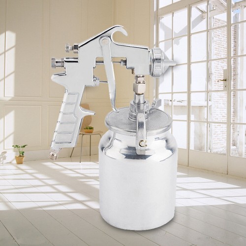 Auto Paint Air Spray Gun Kit US 1000 ML suction Feed Car Primer 1.8MM