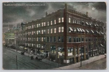 Plankinton House Hotel, Milwaukee Wisconsin WI Postcard