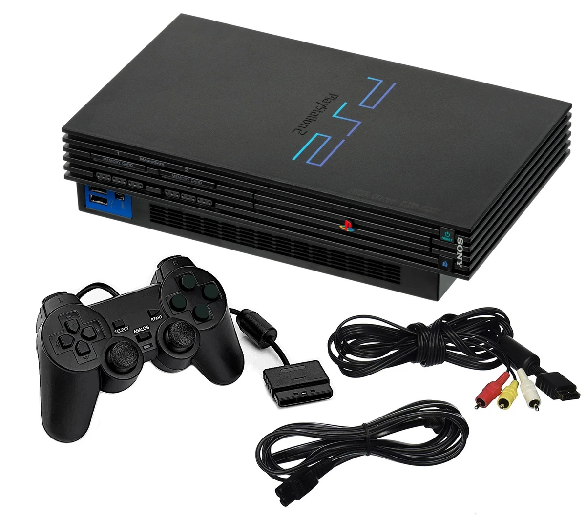 Preços baixos em Sony PlayStation 2 NTSC-U/C Preto Consoles de