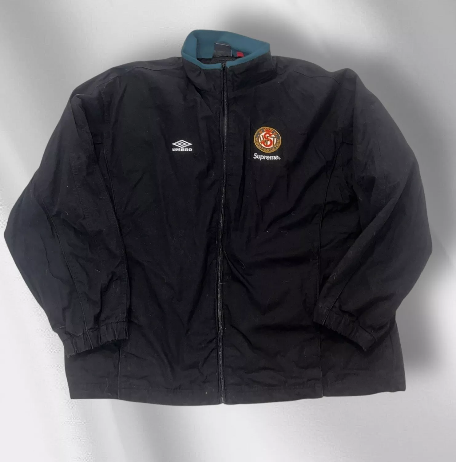 Veste de survêtement zippée Supreme Umbro noire taille XL unisexe