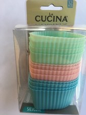 12 Moule pâtisserie individuel silicone coeur Ustensile Cuisine Muffins CupCake