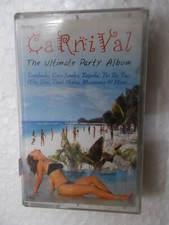 CARNIVAL THE ULTIMATE PARTY carrilio zapata RARE orig CASSETTE TAPE INDIA 1999