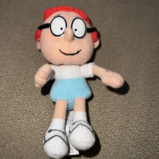 2000 Rocky and Bullwinkle and Friends Sherman Plush Small Stuffins