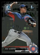 2017 Bowman Chrome #BCP216 Jose Albertos Prospects