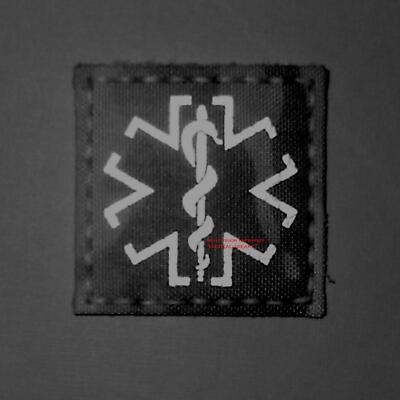 Multicam ARID Tactical Patch - 2x3 Inch Medic Embroidered Patch With Hook Backing
