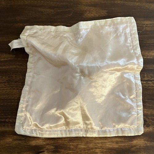 MARY MEYER Baby HTF Putty Duck Pink DUCK Security Lovey Blanket Satin Trim 12” - Picture 4 of 5