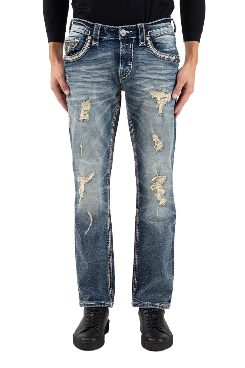 Прямые джинсы Rock Revival Armie J212 22090₽