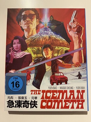 The Iceman Cometh Blu-ray Vinegar Syndrome Slip Cover Yuen Biao Maggie Cheung