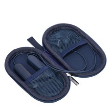 Mini-Portable Case for Beats Flex Wireless Earbuds with Built-in Blue