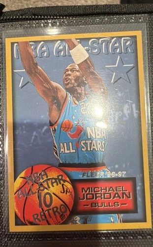 1996-97 Fleer - NBA All-Star Retro Michael Jordan #282