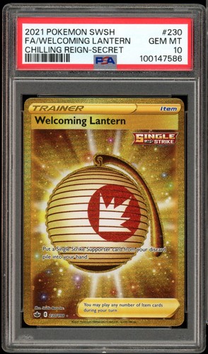 Welcoming Lantern graded PSA 10 for sale on eBay