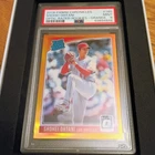 2018 Panini Chronicles Donruss Optic Orange Shohei Ohtani (199/199) PSA 9!!