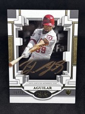RYAN AGUILAR /25 ROOKIE AUTO RC ANGELS 2023 TOPPS TIER ONE 1 Gold Ink Break Out
