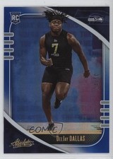 2020 Panini Absolute Rookie Spectrum Blue 24/50 DeeJay Dallas #128 y0i