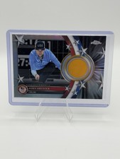 John Shuster 2026 Topps Chrome US Olympics Team USA Player-Worn Mem Curling
