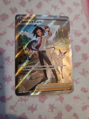 Cheren's Care GG58/GG70 Crown Zenith: Galarian Gallery Holo