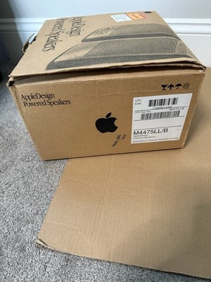 Apple Design M 6082 Vintage Powered Computer Speakers M6082 Stock
