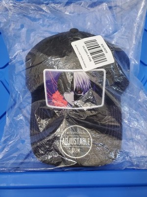 Tokyo Ghoul KEN KANEKI Adjustable Embroidered Patch Snapback Cap Hat - OSFM