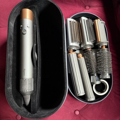 Dyson Airwrap Multi-Styler and Dryer Nickel/Copper Complete Set w/Extra Brush