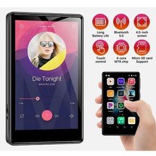 WiFi Bluetooth 4" Touch Screen MP5/MP4/MP3 Music Player Lossless Sound FM Radio