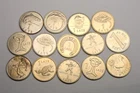 LATVIA REPUBLIC 1 LATS 2004-2013 COMMEMORATIVE COINS LOT BUNDLE