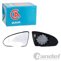 Alkar Spiegelglas AsphÄRisch Beheizbar Links Passend FüR Nissan Primera | 647197