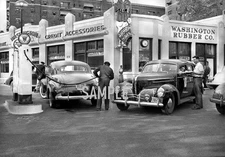 1943 CONOCO GAS STATION 4x6 Borderless PHOTO  