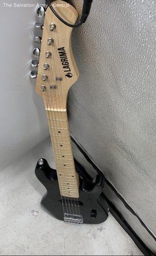 Lagrima Black 6 String Right Handed Musical Instrument Electric Guitar ...
