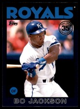 2021 Topps Update 1986 35th Anniversary Blue #86B-17 Bo Jackson