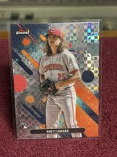 2025 Topps Finest - Common Rhett Lowder #36 Checkerboard Refractor (RC)