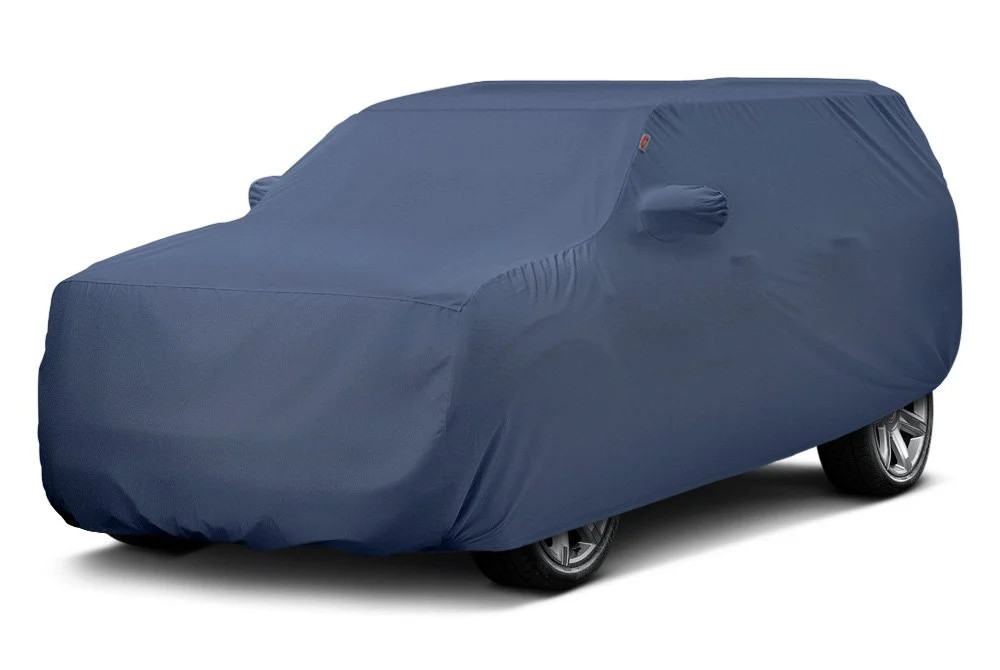 For Jeep Wrangler 87-95 Covercraft Form-Fit Metallic Dark Blue Custom Car Cover thumbnail 2