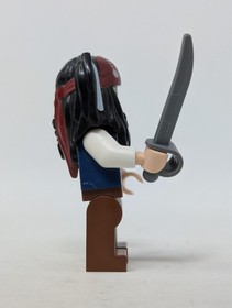 Lego Pirates of the Caribbean Minifigure - Captain Jack Sparrow - poc001, 4183