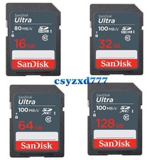 1pc NEW SanDisk 32G 100MB/S SD card