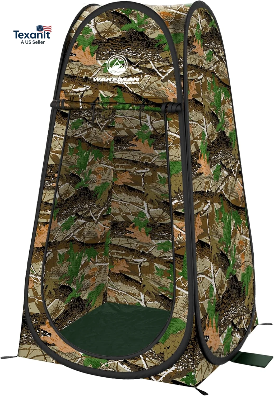 Pop up Changing Tent, 3.3 X 3.3 X 6.2Ft, Camping Shower Tent for Portable Toilet