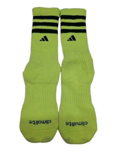 Adidas Neon With Black Stripes Socks