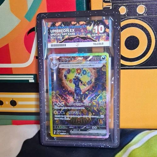Umbreon ex 217 Japanese 2024 Terastal Festival ex Special Art Rare Holo Ace 10