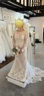 Pronovias Panjin Chantilly Lace Wedding Dress Size 14 UK Sample Never Worn
