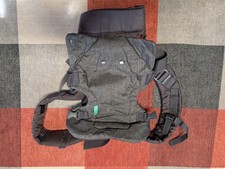 Infantino Flip Advanced 4-in-1 Convertible Baby Carrier, Dark gray heather