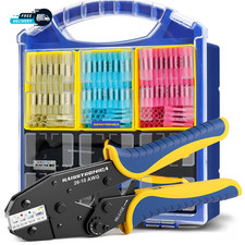 330PCS Marine Grade Heat Shrink Butt Connectors Set 22 10 AWG with 9