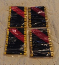 Lot 48 Perm Rods Professional Curved Natural Rubber Band Closures NIP  292538