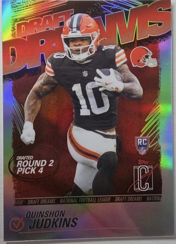 2025 Topps Signature Quinshon Judkins Base (RAW)