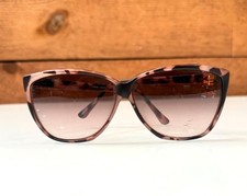 Vintage Pierre Cardin Tortoiseshell Sunglasses Unisex Designer Brown Lens UV400