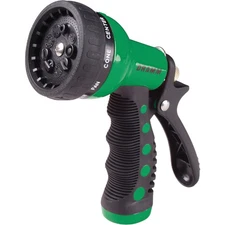 Dramm Heavy-Duty Metal 9-Pattern Nozzle, Green 60-22704 Dramm 60-22704