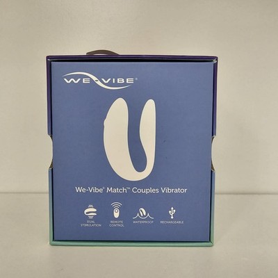 We-Vibe Match Couples Vibrator Remote, Waterproof, Rechargeable Clitoral  G-spot | eBay
